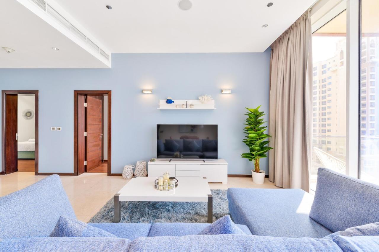 Tiara - Luxury Palm Jumeirah - Private Beach And Pool! Dubai Exteriör bild