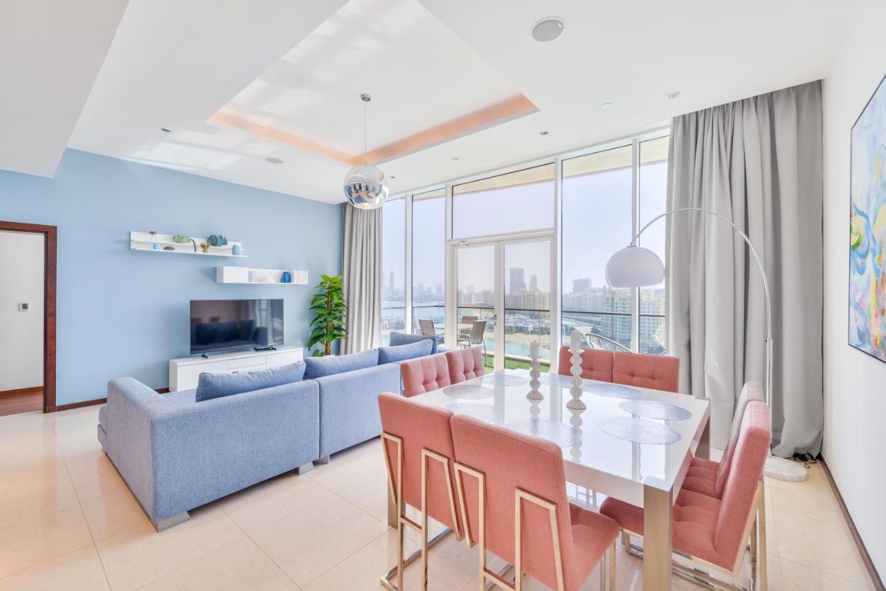 Tiara - Luxury Palm Jumeirah - Private Beach And Pool! Dubai Exteriör bild