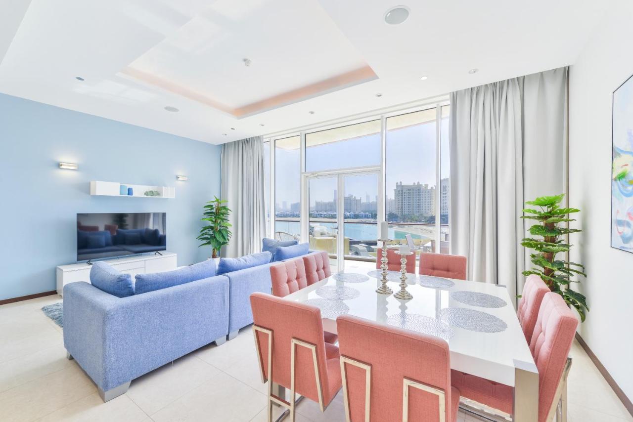 Tiara - Luxury Palm Jumeirah - Private Beach And Pool! Dubai Exteriör bild