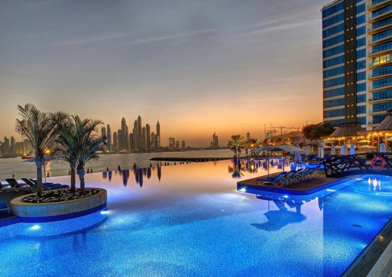 Tiara - Luxury Palm Jumeirah - Private Beach And Pool! Lägenhet Dubai Exteriör bild